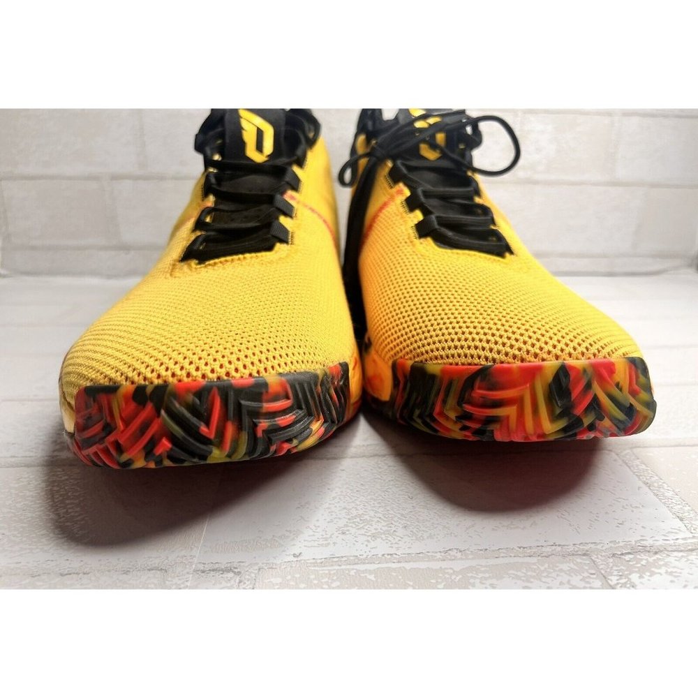 Adidas Dame 5 Dame Goose Bold Gold/Shock Red/Core Black BB9315 size 18 Big Tall - Picture 3 of 11